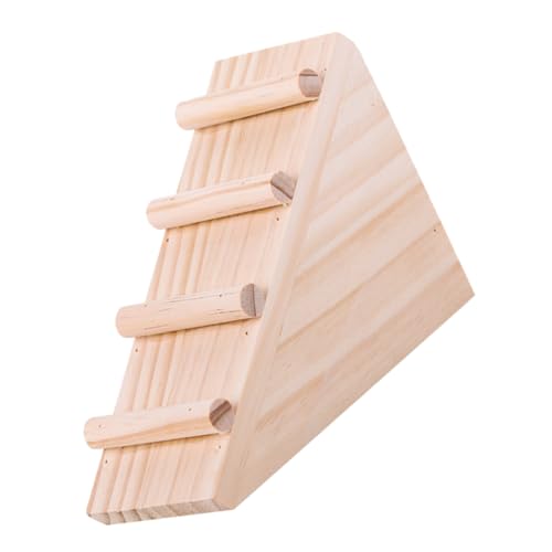 BESPORTBLE Hamster Holzleiter für Käfige Kletterspielzeug Versteckaccessoire für Hamster und Zwerghamster Fördert Bewegung und Spielspaß im Terrarium von BESPORTBLE