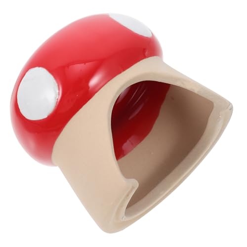 BESPORTBLE Keramik Hamsternest Pilzdesign Haustiernest Kleine Versteckhütte Hamster Nest Ohne Boden Einfach Zu Reinigen BESPORTBLE Keramik Hamsternest Pilzdesign Haustiernest Kleine Versteckhütte Hamster Nest Ohne Boden Einfach Zu Reinigen von BESPORTBLE