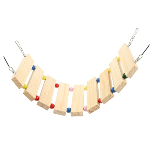 BESPORTBLE Hamsterspielzeug Mit Weicher Brücke Kletterleiter Aus Holz Sicheres Spielzeug Für Kleintiere BESPORTBLE Hamsterspielzeug Mit Weicher Brücke Kletterleiter Aus Holz Sicheres Spielzeug Für Kleintiere von BESPORTBLE