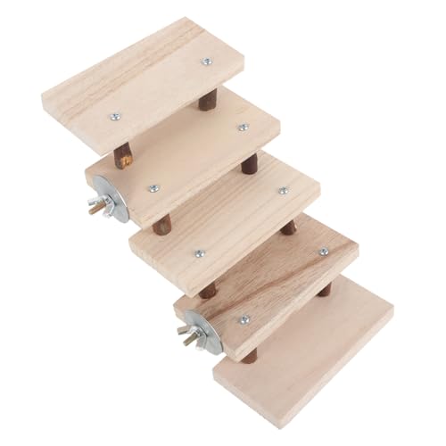 BESPORTBLE Kleintier Holzleiter Spielzeug Für Hamster Und Chinchillas Kletterleiter Für Käfige Widerstandsfähig Und Vielseitig Zum Spielen Und Trainieren Für Aktives Und Gesundes BESPORTBLE Kleintier Holzleiter Spielzeug Für Hamster Und Chinchillas Kletterleiter Für Käfige Widerstandsfähig Und Vielseitig Zum Spielen Und Trainieren Für Aktives Und Gesundes von BESPORTBLE
