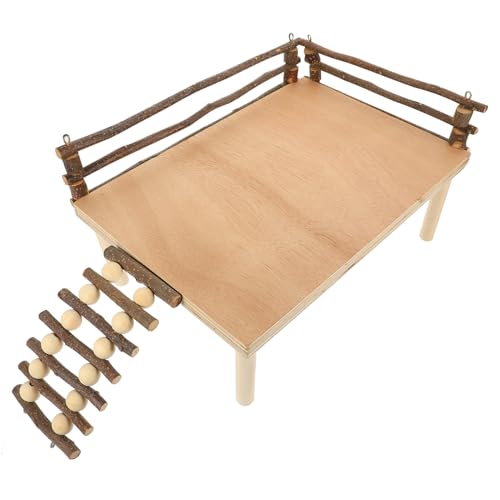 BESPORTBLE Multifunktionale Hamster-spielplattform Aus Hochwertigem Holz Klettergerüst Für Hamster Und Kleintiere Interaktive Spielzeuglandschaft Für Käfige Und Nester BESPORTBLE Multifunktionale Hamster-spielplattform Aus Hochwertigem Holz Klettergerüst Für Hamster Und Kleintiere Interaktive Spielzeuglandschaft Für Käfige Und Nester von BESPORTBLE