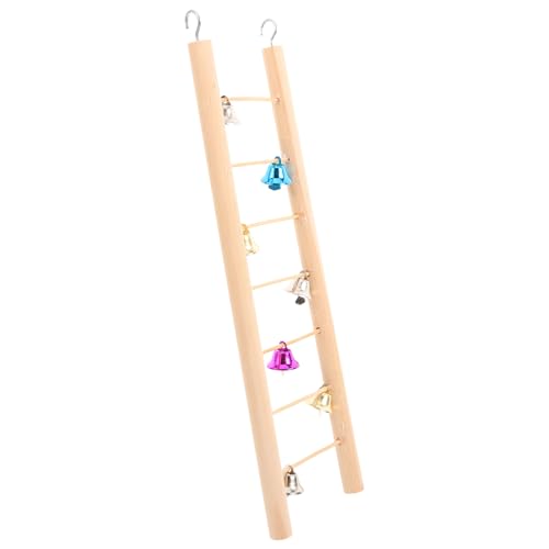 BESPORTBLE Holz Kletterleiter Für Papageien Und Hamster Spielzeug Für Vogelkäfig Hängendes Kletterzubehör Sicheres Und Praktisches Spielzeug Für Kleintiere Für Mehr Spaß Und Bewegung BESPORTBLE Holz Kletterleiter Für Papageien Und Hamster Spielzeug Für Vogelkäfig Hängendes Kletterzubehör Sicheres Und Praktisches Spielzeug Für Kleintiere Für Mehr Spaß Und Bewegung von BESPORTBLE