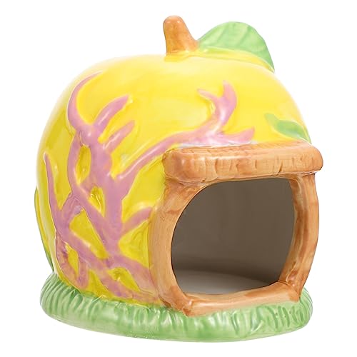 BESPORTBLE Keramik-Hamster-nistkasten Mit Glasur Dekoratives Versteck Burg Für Hamster Meerschweinchen Kühlbett BESPORTBLE Keramik-Hamster-nistkasten Mit Glasur Dekoratives Versteck Burg Für Hamster Meerschweinchen Kühlbett von BESPORTBLE