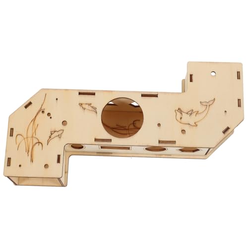 BESPORTBLE Wood Tunnel Tube Hamster-röhren Für Kleintiere Vielseitiger Hamster-Tunnel Für Erkundung Und Spiel Käfigen Geeignet Mäuse Und Meerschweinchen BESPORTBLE Wood Tunnel Tube Hamster-röhren Für Kleintiere Vielseitiger Hamster-Tunnel Für Erkundung Und Spiel Käfigen Geeignet Mäuse Und Meerschweinchen von BESPORTBLE