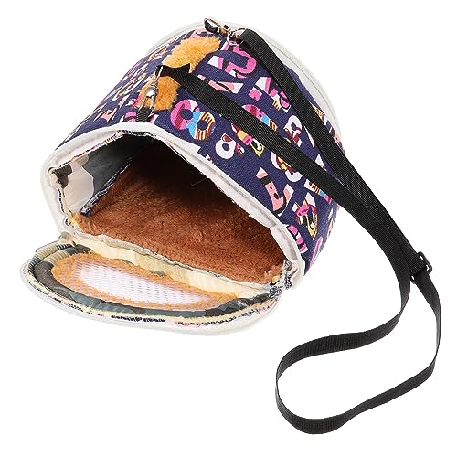 BESPORTBLE Hamster Tasche Hamstertragetasche Outdoor-hamstertasche Reise Hamster Trage Eichhörnchen Nest Hamster-reisetransporter Versteck Für Igel Draussen Reisen Die Ratte Segeltuch von BESPORTBLE