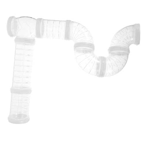 BESPORTBLE Hamstertunnel Und Transparente DIY-verbindungsrohre Für Kleine Haustiere Mäuse Ratten Bewegungsspielzeug Mit Flexiblen Tunneln Und Außenröhren Für Hamsterkäfige BESPORTBLE Hamstertunnel Und Transparente DIY-verbindungsrohre Für Kleine Haustiere Mäuse Ratten Bewegungsspielzeug Mit Flexiblen Tunneln Und Außenröhren Für Hamsterkäfige von BESPORTBLE