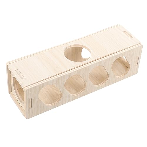 BESPORTBLE Hamster Tunnel Spielzeug Holzversteck Für Kleintiere Sicheres Versteck Mit Erkundungstunneln Für Hamster Meerschweinchen Und Andere Nager Für Tiere BESPORTBLE Hamster Tunnel Spielzeug Holzversteck Für Kleintiere Sicheres Versteck Mit Erkundungstunneln Für Hamster Meerschweinchen Und Andere Nager Für Tiere von BESPORTBLE