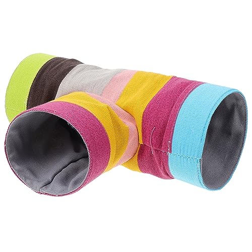 BESPORTBLE Hamstertunnel Haustiertunnel Für Kleine Tiere Zusammenklappbar Aus Weichem Material Spielzeug Für Hamster Chinchillas Und Meerschweinchen Für Erkundung Und Verstecken BESPORTBLE Hamstertunnel Haustiertunnel Für Kleine Tiere Zusammenklappbar Aus Weichem Material Spielzeug Für Hamster Chinchillas Und Meerschweinchen Für Erkundung Und Verstecken von BESPORTBLE