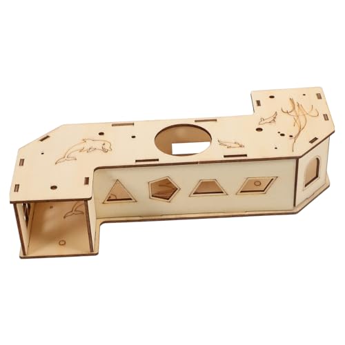 BESPORTBLE Meerschweinchenhaus-verstecke Hamsterzubehör Holztunnel Spielzeug-versteck-Set BESPORTBLE Meerschweinchenhaus-verstecke Hamsterzubehör Holztunnel Spielzeug-versteck-Set von BESPORTBLE