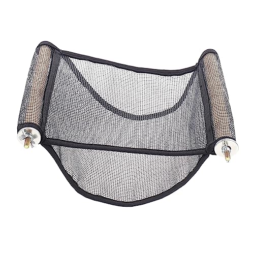 BESPORTBLE Hamster atmungsaktive Aufhängung Spielzeug für Igel Hamster Hängebett Kaninchen-Hängematte Ratte hamsterbett Hamster Spielzeug Hamsterzubehör Frettchen Hängematte Nylon Black von BESPORTBLE
