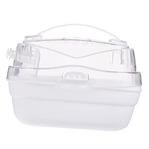 BESPORTBLE Handliche Hamster Transportbox Kunststoff Tragbare Kleintier-Tragetasche Für Hamster Meerschweinchen Und Andere Kleine Tiere Optimal Für Und Ausflüge Mit Guter Belüftung BESPORTBLE Handliche Hamster Transportbox Kunststoff Tragbare Kleintier-Tragetasche Für Hamster Meerschweinchen Und Andere Kleine Tiere Optimal Für Und Ausflüge Mit Guter Belüftung von BESPORTBLE