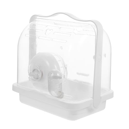 BESPORTBLE Moonlight White Hamster-Tragetasche Tragbarer Reisekäfig für Den Außenbereich Material Atmungsaktiv Leicht Zu Tragen BESPORTBLE Moonlight White Hamster-Tragetasche Tragbarer Reisekäfig für Den Außenbereich Material Atmungsaktiv Leicht Zu Tragen von BESPORTBLE