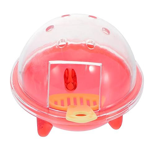 BESPORTBLE Hamsterbad UFO Hamster Badezimmer Transparentes Badebecken Waschbecken Wanne Chinchilla-badehaus Bodenfilter Für Aquarien Kleine Haustiertoilette Guinea-badebecken Plastik Rot BESPORTBLE Hamsterbad UFO Hamster Badezimmer Transparentes Badebecken Waschbecken Wanne Chinchilla-badehaus Bodenfilter Für Aquarien Kleine Haustiertoilette Guinea-badebecken Plastik Rot von BESPORTBLE