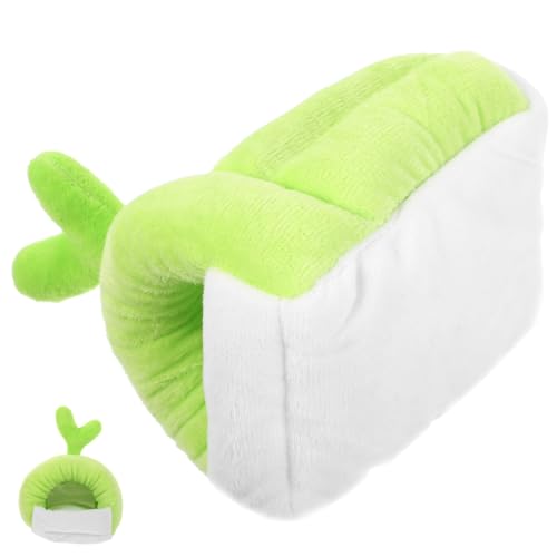 BESPORTBLE Hamster Hütte Aus Warmes Versteck Für Kleintiere Kuschelnest Für Dwarf Hamster Und Meerschweinchen Für Sofa Und Boden Gemütliches Schlafhaus Für Haustiere von BESPORTBLE
