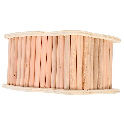 BESPORTBLE Dekorative Chinchilla Leiter Holz Hamster Spielzeug Multi-funktionale Ratte Leiter Mental von BESPORTBLE