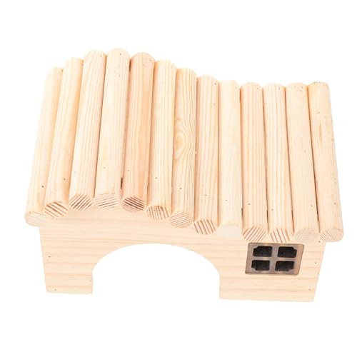 BESPORTBLE Hamsterhaus Aus Holz Nest Für Haustiere Bogenförmiges Spielhaus Sicher Und Bequem Für Hamster Chinchillas BESPORTBLE Hamsterhaus Aus Holz Nest Für Haustiere Bogenförmiges Spielhaus Sicher Und Bequem Für Hamster Chinchillas von BESPORTBLE