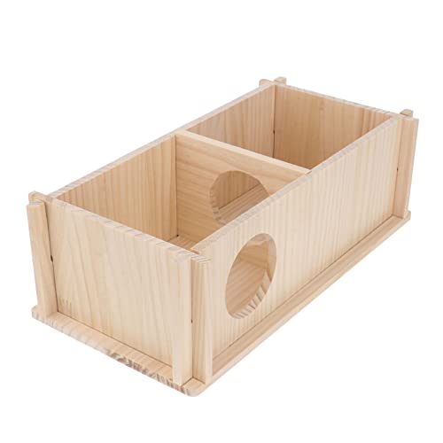 BESPORTBLE Hamster Kreatives Haustierhaus aus Robustem Holz für Hamster Meerschweinchen Kleintiere Langlebig und Reißfest für Nester und Unterschlüpfe BESPORTBLE Hamster Kreatives Haustierhaus aus Robustem Holz für Hamster Meerschweinchen Kleintiere Langlebig und Reißfest für Nester und Unterschlüpfe von BESPORTBLE