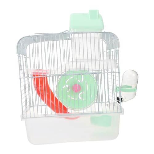 BESPORTBLE Hamster Draht Burg Große Käfig für Doppel-Deck Hamster Ratte Plattform Spielzeug Sicher Bequem Zu Hause BESPORTBLE Hamster Draht Burg Große Käfig für Doppel-Deck Hamster Ratte Plattform Spielzeug Sicher Bequem Zu Hause von BESPORTBLE