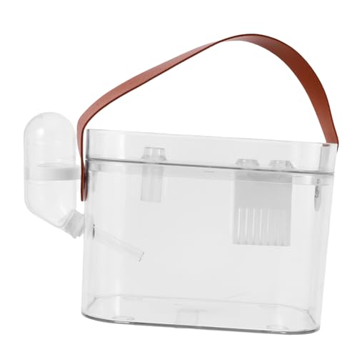 BESPORTBLE Multifunktionaler Reisekäfig Aus Abs-Kunststoff Für Hamster Zuckergleiter Tragbarer Träger Mit Flasche Für Kleintiere BESPORTBLE Multifunktionaler Reisekäfig Aus Abs-Kunststoff Für Hamster Zuckergleiter Tragbarer Träger Mit Flasche Für Kleintiere von BESPORTBLE