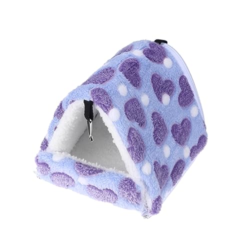 BESPORTBLE Hamsterkäfig haustierbett pet Bed Winterwarmes Hamsterbett Igel warmes Nest Schlafsack Hamsterhausbett kleines Tierbett abnehmbar Meerschweinchen Nestbett Hamsternest Kleine Tiere von BESPORTBLE