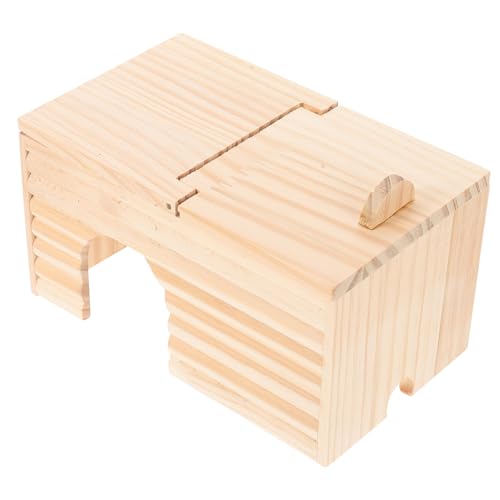 BESPORTBLE Exquisite Handwerkskunst Haustier Schlafhaus Holz Hamsterkäfig Verstecke für Tiere BESPORTBLE Exquisite Handwerkskunst Haustier Schlafhaus Holz Hamsterkäfig Verstecke für Tiere von BESPORTBLE