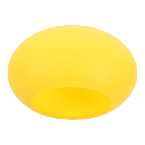 BESPORTBLE Hamsternest Käfig Hamsterbett Hamster Verstecken Lebensraum Für Hamsterverstecke Hamster Unterschlupf Hamsterhausbett Hamsterhaus Spielzeug Süßes Hamsterversteck Abs Yellow von BESPORTBLE