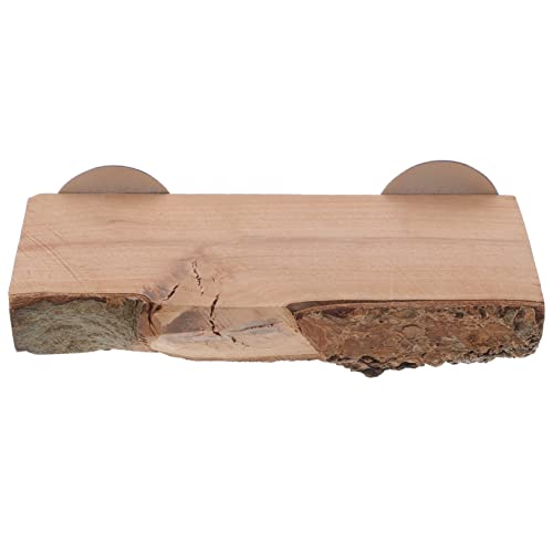 BESPORTBLE Hamsterregal Guinea-Plattform Brautspielplatz Kletterbrett für Kleintiere Brett für Hamsterkäfig Hamster Spielzeug hamsterspielzeug Hamsterbarsch Vogelplattform Ecktafel hölzern von BESPORTBLE