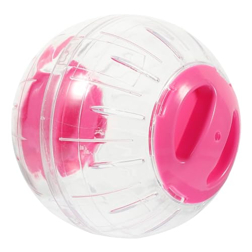 BESPORTBLE Spielzeug für Haustiere Boot Zoll Hamstersport Rad Hamster Spielzeug hamsterspielzeug Mini-Spielzeug Hamster-Übungsspielzeug Hamster-Gymnastikball laufender Ball Hamsterbedarf Rosa von BESPORTBLE