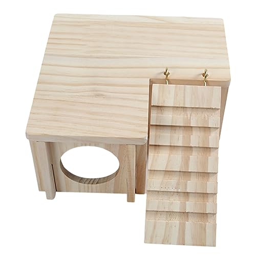 BESPORTBLE Stabiles Hamsterhaus Aus Holz Burg Versteck Viel Platz Sicheres Nest für Rennmäuse Hamster und Kaninchen Ganzjährige Entspannung BESPORTBLE Stabiles Hamsterhaus Aus Holz Burg Versteck Viel Platz Sicheres Nest für Rennmäuse Hamster und Kaninchen Ganzjährige Entspannung von BESPORTBLE