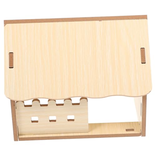 BESPORTBLE Hölzerner Hamster-lebensraum Cooles Spielzeug für Meerschweinchen Zum Zusammenbauen Eines Verstecks Sichere Bisse Lustige Deko für Haustiere BESPORTBLE Hölzerner Hamster-lebensraum Cooles Spielzeug für Meerschweinchen Zum Zusammenbauen Eines Verstecks Sichere Bisse Lustige Deko für Haustiere von BESPORTBLE