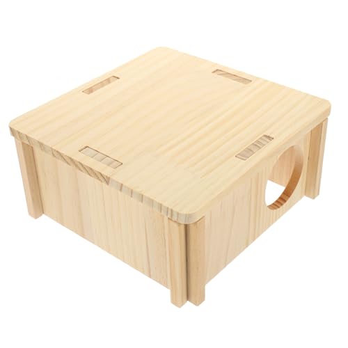 BESPORTBLE Hamsterversteck Nistplatz Für Kleintiere Ideal Als Rückzugsort Und Spielplatz Für Hamster Und Meerschweinchen Robustes Käfig Fördert Die Natürliche von BESPORTBLE