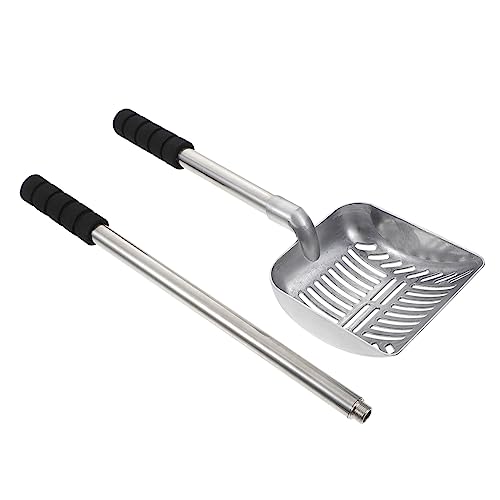 BESPORTBLE Handliche Katzenschaufel mit Langem Griff Stabile Poop Cleaning Scoop Verarbeitung Leicht zu Reinigen Katzenstreu Werkzeug für Haushalt und Tierbedarf von BESPORTBLE