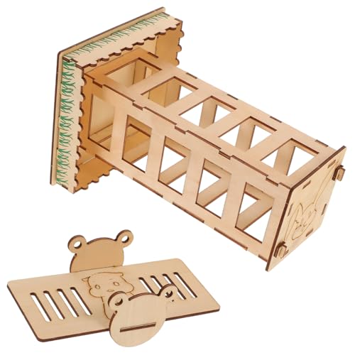 BESPORTBLE Pet Cage Futterspender Selbstbedienungs-futterstation Für Kaninchen Und Kleintiere Einfach Zu Reinigen Installieren Für Heu Und Für Käfige von BESPORTBLE