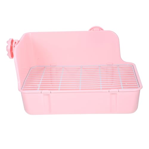 BESPORTBLE Haushalt Häschen Toilette Hamster klo kaninchentoilette Kleintier zubehör Hasenklo Kaninchenhaus Futterspender Ratte abnehmbares Kaninchentöpfchen Kaninchenversorgung Plastik Rosa BESPORTBLE Haushalt Häschen Toilette Hamster klo kaninchentoilette Kleintier zubehör Hasenklo Kaninchenhaus Futterspender Ratte abnehmbares Kaninchentöpfchen Kaninchenversorgung Plastik Rosa von BESPORTBLE