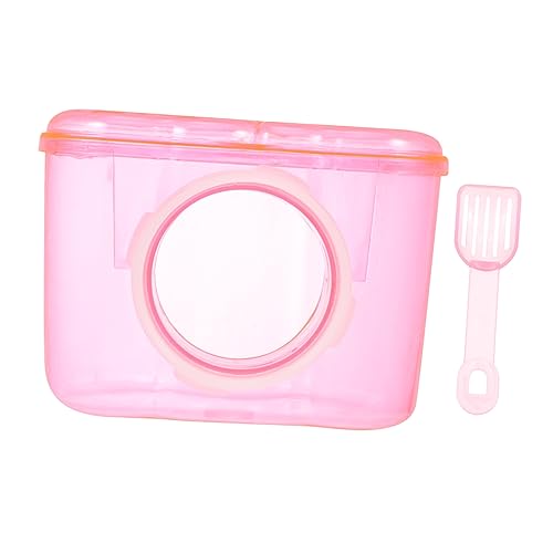 BESPORTBLE Haustier Badezimmer Hamster Container Kühlung Badebehälter Haustiermatten Sand Badewanne Welpenunterlagen Duschköpfe Mit Handbrause Wurf Chinchilla-badehaus Ratte Kiste Rot Acryl BESPORTBLE Haustier Badezimmer Hamster Container Kühlung Badebehälter Haustiermatten Sand Badewanne Welpenunterlagen Duschköpfe Mit Handbrause Wurf Chinchilla-badehaus Ratte Kiste Rot Acryl von BESPORTBLE