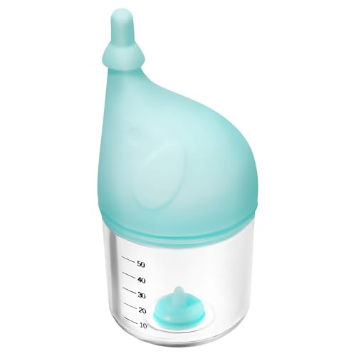 BESPORTBLE Haustier-Futterflasche, Tierfütterung, Kätzchen, Hund, Katze, Milchfütterungsflasche, Anti-Erstickungs-Design, für Neugeborene, Kätzchen, Welpen, Kleintiere, 50 ml von BESPORTBLE