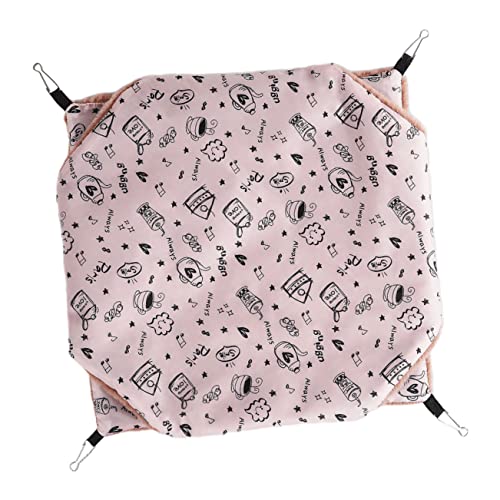 BESPORTBLE Haustierkäfig-hängemattenbett Kleintier-hängematte Plüsch-haustierbett-Nest BESPORTBLE Haustierkäfig-hängemattenbett Kleintier-hängematte Plüsch-haustierbett-Nest von BESPORTBLE