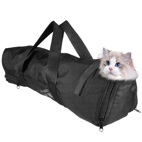 BESPORTBLE Haustier-Katzentasche Tasche zum Schneiden von Katzennägeln Fellpflegetasche für Haustiere Katze Tragetasche Katzen transporttasche Katzen-Badetasche, Katzen-Waschtasche BESPORTBLE Haustier-Katzentasche Tasche zum Schneiden von Katzennägeln Fellpflegetasche für Haustiere Katze Tragetasche Katzen transporttasche Katzen-Badetasche, Katzen-Waschtasche von BESPORTBLE