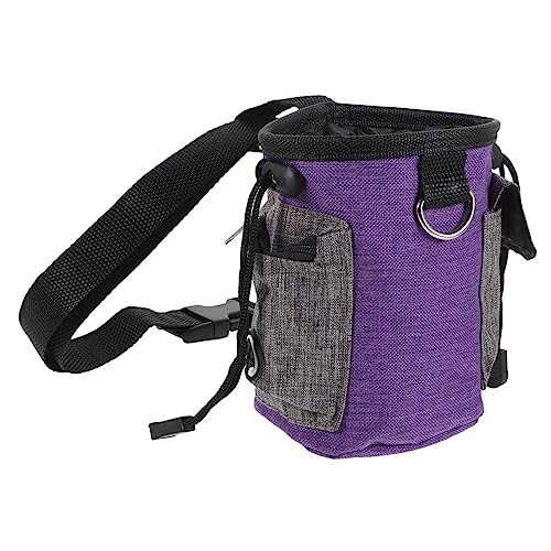 BESPORTBLE Pet Dog Training Pouch Praktischer Snack-Container Für Hunde Tragbare Leckerli-Tasche Für Hundetraining Und Outdoor-aktivitäten Logo von BESPORTBLE