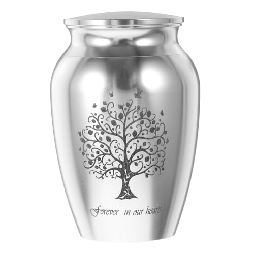 BESPORTBLE Hundeurne Kleiner Metallurne Für Haustiere Klein Mit Dichtem Deckel Für Hunde Und Katzenasche Andenken Zur Aufbewahrung von BESPORTBLE