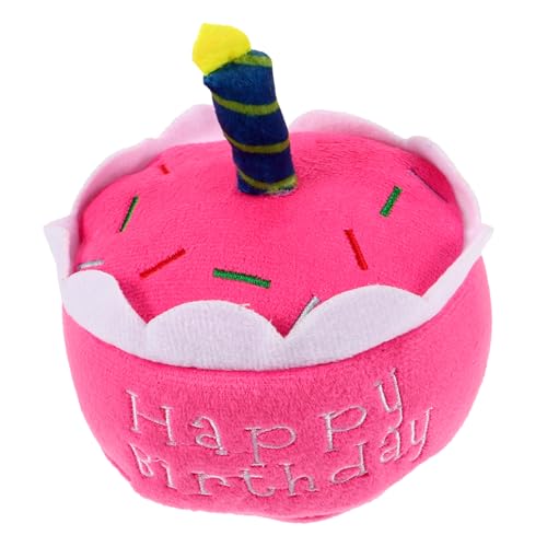 BESPORTBLE Hundegeburtstagsparty-plüsch-quietschspielzeug Gefüllter Kuchen Haustierspielzeug Für Hunde Haustierspielzeug BESPORTBLE Hundegeburtstagsparty-plüsch-quietschspielzeug Gefüllter Kuchen Haustierspielzeug Für Hunde Haustierspielzeug von BESPORTBLE