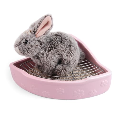 BESPORTBLE Haustierfreie Toilette für Meerschweinchen Keramikmaterial Haustierbedarf Einfache Reinigung Komfortables Design BESPORTBLE Haustierfreie Toilette für Meerschweinchen Keramikmaterial Haustierbedarf Einfache Reinigung Komfortables Design von BESPORTBLE