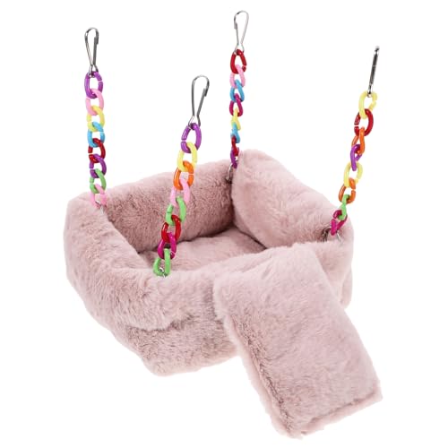 BESPORTBLE Chinchilla-hängematte Aus Baumwolle Zum Aufhängen Bequemes Hamsterbett Für Kleine Haustiere Warmes Meerschweinchenzubehör Für Käfig BESPORTBLE Chinchilla-hängematte Aus Baumwolle Zum Aufhängen Bequemes Hamsterbett Für Kleine Haustiere Warmes Meerschweinchenzubehör Für Käfig von BESPORTBLE