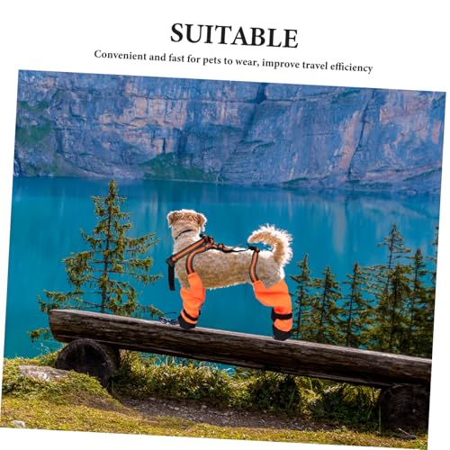 BESPORTBLE Haustier wasserdichte Hundestiefel kleine Hunde Regenstiefel Pfotenstiefel für Hunde Haustierfußabdeckung Hundestiefel wasserdicht Haustiefel für kleine Polyester BESPORTBLE Haustier wasserdichte Hundestiefel kleine Hunde Regenstiefel Pfotenstiefel für Hunde Haustierfußabdeckung Hundestiefel wasserdicht Haustiefel für kleine Polyester von BESPORTBLE