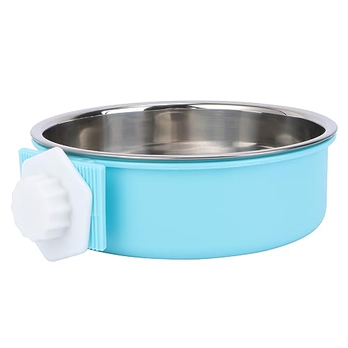 BESPORTBLE Haustierbedarf katzenfutter schüssel Katzen wasserspender katzentrinkbrunnem wasserspender Katzen Katzenwasserschale Katzennapf Käfig Futterautomat für Haustiere Hundefutter Blue von BESPORTBLE