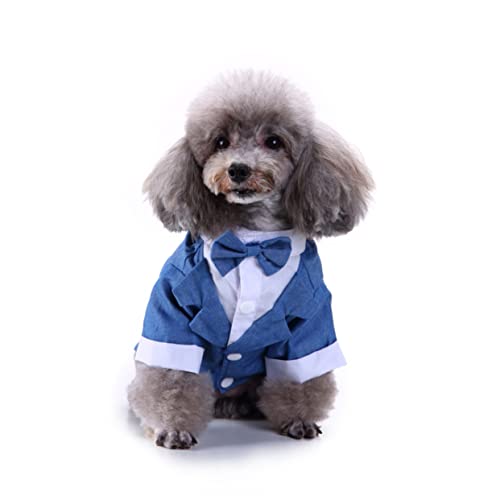 BESPORTBLE Haustierbekleidung Welpen-Shirts Heimtierbedarf Kleidung Formelle Kleidung Für Welpen Kleidung Für Haustierhunde Anzug Mit Fliege Für Haustiere Hund Prinz Hochzeit Fliege Anzug BESPORTBLE Haustierbekleidung Welpen-Shirts Heimtierbedarf Kleidung Formelle Kleidung Für Welpen Kleidung Für Haustierhunde Anzug Mit Fliege Für Haustiere Hund Prinz Hochzeit Fliege Anzug von BESPORTBLE