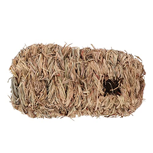 BESPORTBLE Hamster Heu Versteck Tunnel Woven Nest Für Hamster Kleintiere Und Nager Sicherer Rückzugsort Für Spiel Und Erholung Im Käfig Oder Freigehege von BESPORTBLE