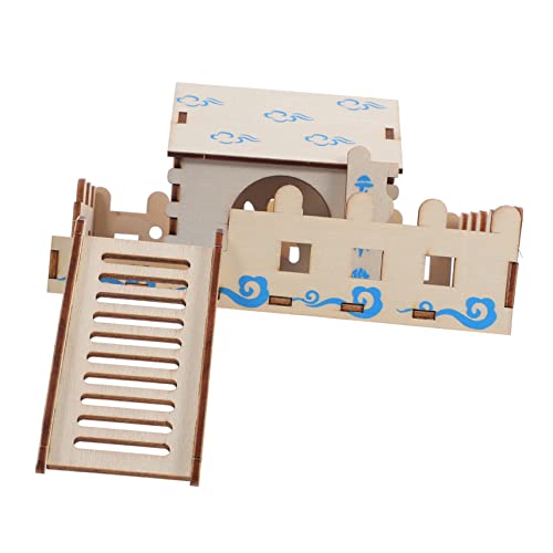 BESPORTBLE Holz-hamsterhaus Mit Kletterleiter Spielzeug Für Kleine Tiere Plattform Für Hamster Mäuse Und Andere Kleintiere Fördert Bewegung Und Koordination BESPORTBLE Holz-hamsterhaus Mit Kletterleiter Spielzeug Für Kleine Tiere Plattform Für Hamster Mäuse Und Andere Kleintiere Fördert Bewegung Und Koordination von BESPORTBLE