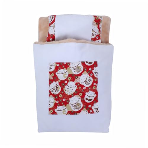 BESPORTBLE Japanisches Haustierbett Pp-Baumwolle Warm Gemütlich Katzen-/hundebett Waschbar BESPORTBLE Japanisches Haustierbett Pp-Baumwolle Warm Gemütlich Katzen-/hundebett Waschbar von BESPORTBLE