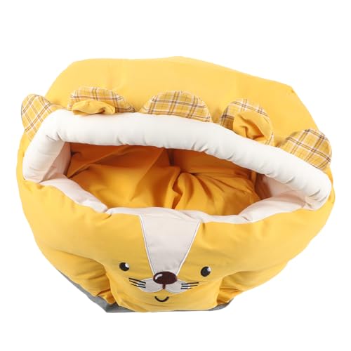 BESPORTBLE Haustierbett Katzenbett Zelthaus Katzen Plüsch Zwinger Höhle Plüschtiere Katzenhöhlenbett Kätzchen Bett pet Bed Dog beds Hundeschlafbett Haustier Katzennest kurzer Plüsch Orange BESPORTBLE Haustierbett Katzenbett Zelthaus Katzen Plüsch Zwinger Höhle Plüschtiere Katzenhöhlenbett Kätzchen Bett pet Bed Dog beds Hundeschlafbett Haustier Katzennest kurzer Plüsch Orange von BESPORTBLE